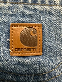 Image 3 of Carhartt Vintage 90s Denim shorts 