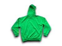 Image 2 of Drew House Mascot lime green oversized Hoodie