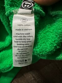 Image 7 of Drew House Mascot lime green oversized Hoodie