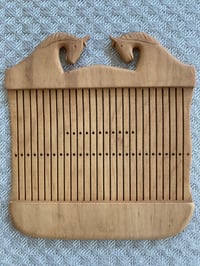 Image 1 of Bandweaving rigid heddle, horses