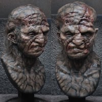 Image 1 of Versus translucent resin bust.