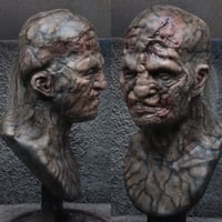 Image 3 of Versus translucent resin bust.