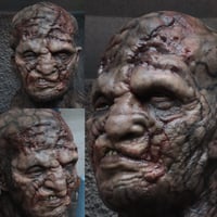 Image 5 of Versus translucent resin bust.