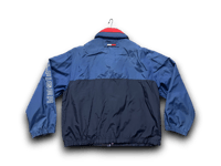 Image 4 of Tommy Hilfiger Vintage 90s Windbreaker Hooded blue Jacket