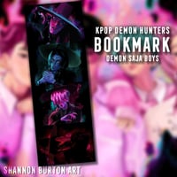 Image 1 of BOOKMARK - Demon Saja Boys (KPop Demon Hunters)