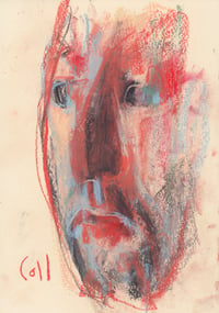Image 2 of Tom - Sketchbook Drawing in Soft Pastels on Paper 