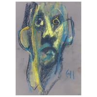 Image 1 of Casting - Sketchbook Drawing in Soft Pastels on Paper 