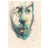 Image 1 of Tire - Sketchbook Drawing in Soft Pastels on Paper 