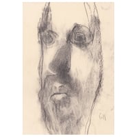 Image 1 of Over Again - Sketchbook Drawing in Charcoal on Paper 