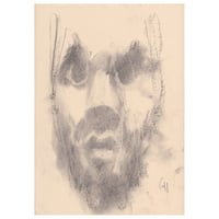 Image 1 of Across - Sketchbook Drawing in Charcoal on Paper 