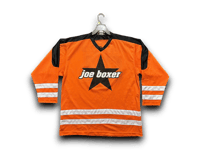 Image 1 of Joe Boxer Star vintage 90s Mesh Hockey Jersey