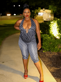 Image 1 of Classy Polka Dot Set