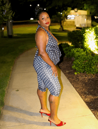 Image 3 of Classy Polka Dot Set