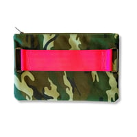 Image 3 of MISSION POUCH - CAMO AND NEON PINK