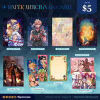 Image 1 of Paper Merch à la carte
