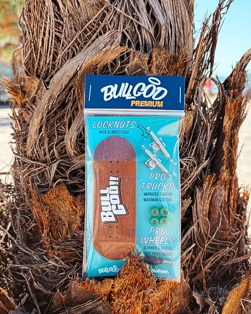 Image of The Bootleg Logo - Black Walnut Wood