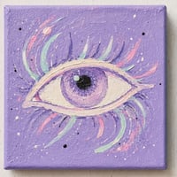 The Mystic Eye ♡ 10cm x 10cm Mini canvas
