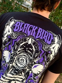 Image 4 of Tshirt noir / violet