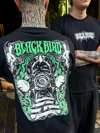 Image 3 of Tshirt noir / vert