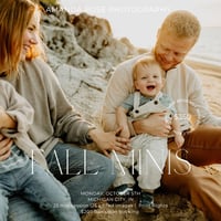 Monday, October 5th Fall Beach Minis