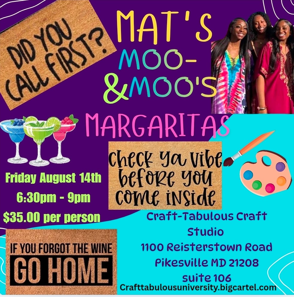 Image of Mats moo-moos & margaritas 