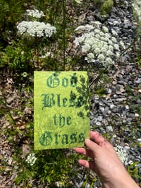 Image 3 of God Bless the Grass Postcard