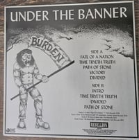 Image 2 of Burden "Under the Banner" 12" Lp