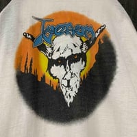 Image 2 of Venom USA Tour Raglan 1986 M