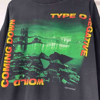 Image 2 of Type O Negative 'World Coming Down' LS 1999 XL