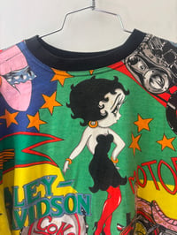Image 5 of 90s versace betty boop tee
