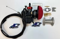 Image 1 of JC Racing Honda Ruckus / Metropolitan Carb Kit 50cc 