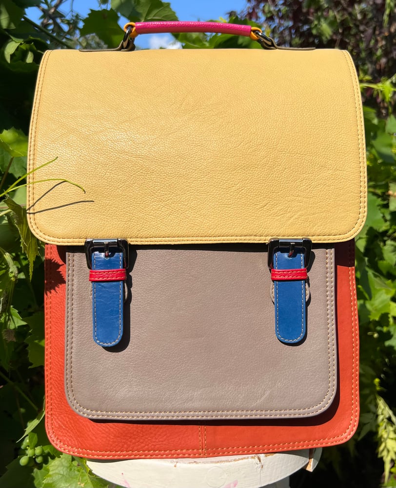Image of Large convertible satchel #11