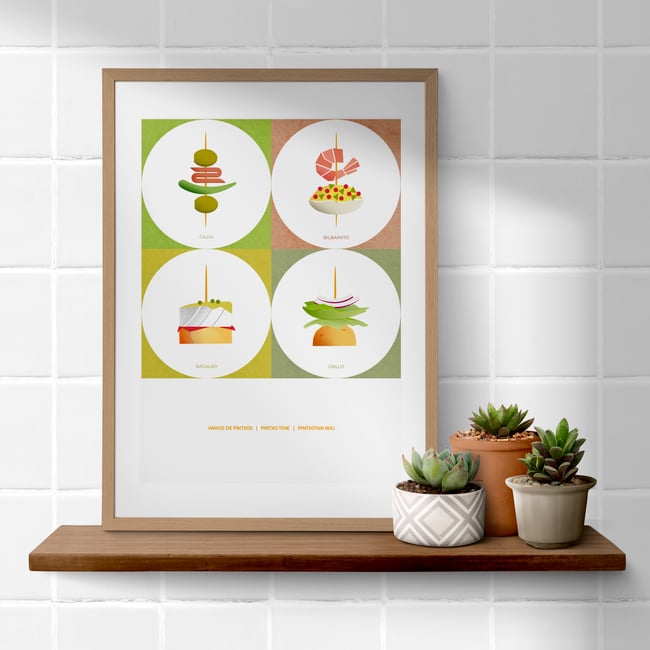 LAMINA "PINTXOS" POSTER