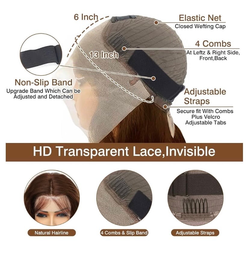 Image of Chocolate brown wig 