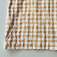 Image 3 of Mustard Gingham Shell