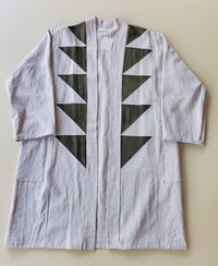 Image 1 of Pieced Studio Coat (Flax)