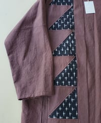 Image 3 of Pieced Studio Coat (Umber)