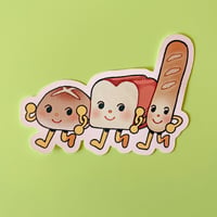 Image 2 of Bread Bois - Matte Vinyl Sticker