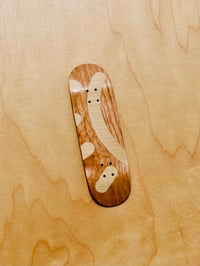 Image 1 of Blink RealSkate Fingerboard - 29/58 - Split-ply Blinking maple cross on speckle