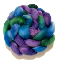 Image 1 of JUL - 03- Merino Mulberry Silk Top Blend  -  80/20%   - 4 oz