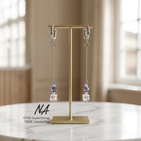 Celestial Skies – Twilight Crystal Earrings