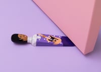 Image 7 of Door Stop 'The Purple One' Hand Painted Wood