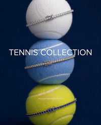 Arabell's Blue Tennis Bracelet