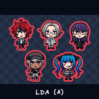 Image 2 of Hundred Line Charms/Sticker Sheets (PREORDER)