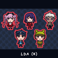 Image 3 of Hundred Line Charms/Sticker Sheets (PREORDER)