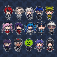 Image 1 of Hundred Line Charms/Sticker Sheets (PREORDER)