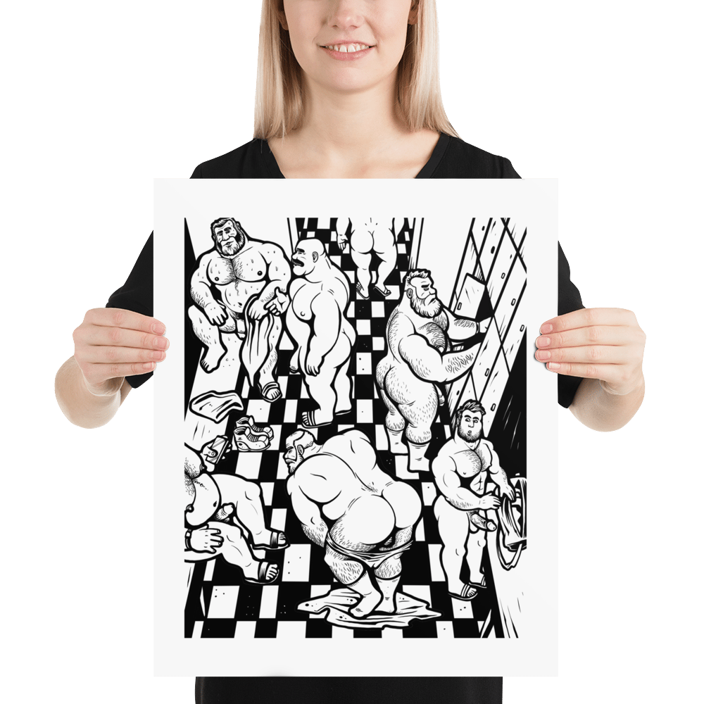 LOCKER ROOM - Poster