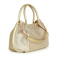 Image 2 of "Sparkling" Goldie Satchel Purse