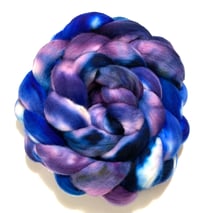 Image 1 of JUL - 06- Merino Mulberry Silk Top Blend  -  80/20%   - 4 oz