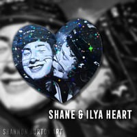 Image 3 of STICKER PACK - Shane Hollander & Ilya Rozanov Heated Rivalry (Glitter Vinyl)